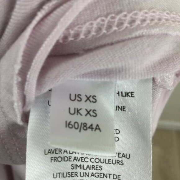We the Free Light Lilac Deep V-Neck Top xs - Picture 10 of 11